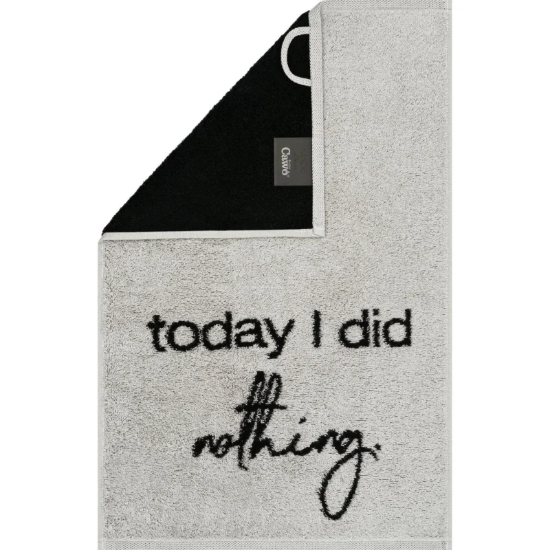 Cawö Gästetuch Postcard Towels today I did nothing