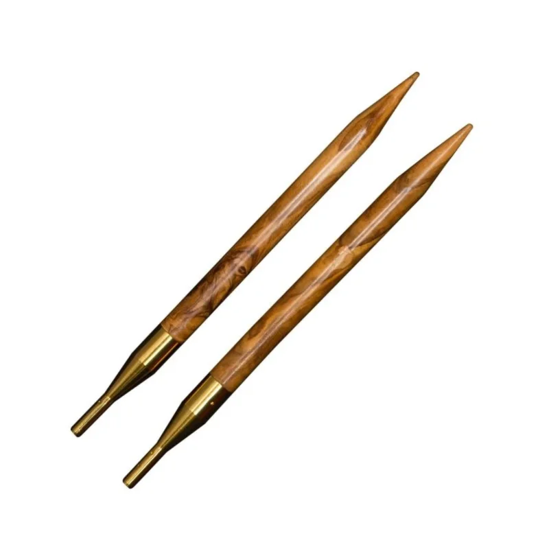 addi addi-click Olivenholz Spitzen 3,50 mm 1 Paar