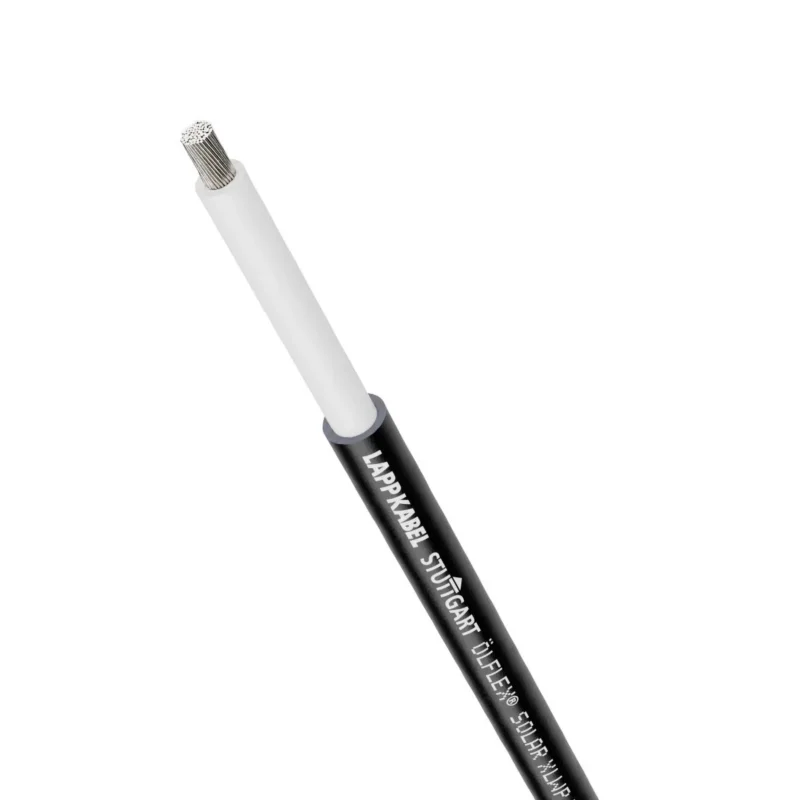 Lapp Kabel&Leitung - Energiekabel >= 1 kV, für feste Verlegung ÖLFLEX SOLAR XLWP 1023626 1X6 WH/BKBU