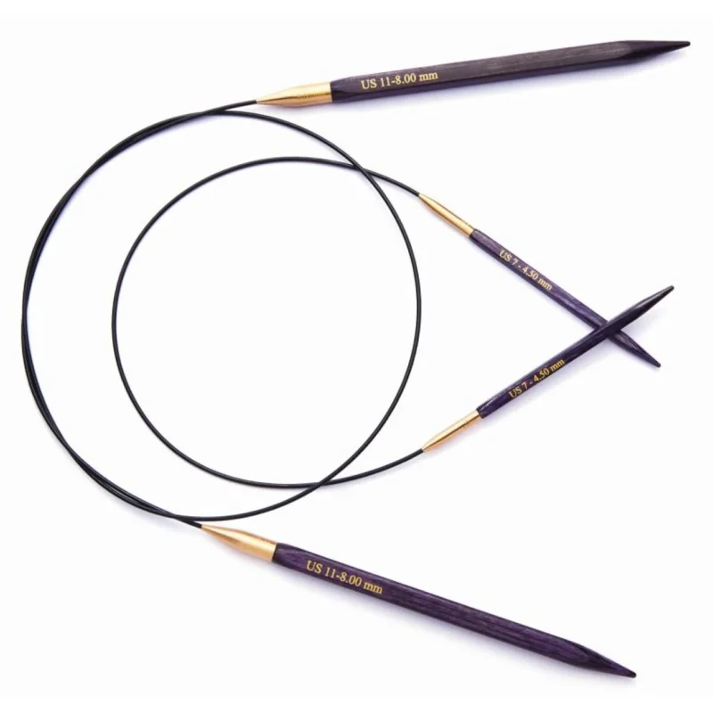 KnitPro Rundstricknadel Jadore Cubics 3,00 mm 100 cm 1 Paar