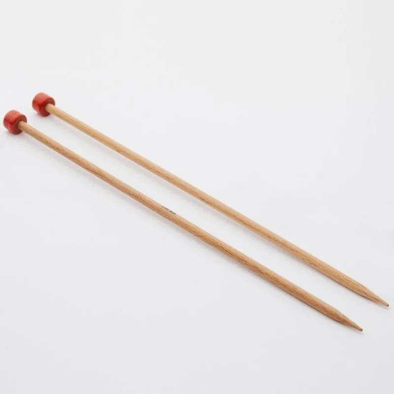 KnitPro Jackenstricknadeln Basix Birch 8,00 mm 35 cm 1 Paar