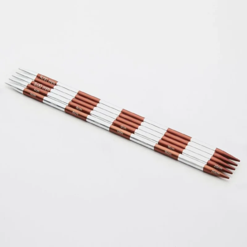 KnitPro Nadelspiel SmartStix 2,75 mm 20 cm sienna