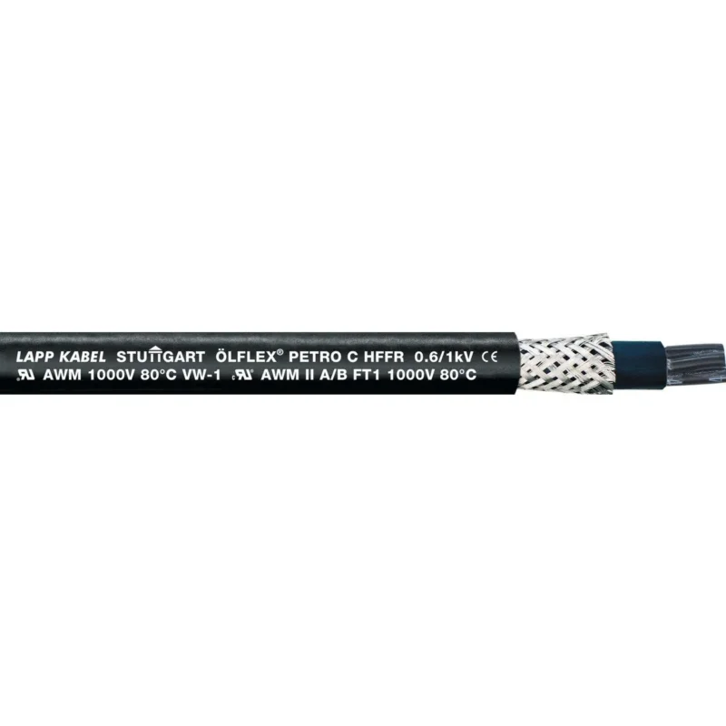 Lapp Kabel&Leitung - Energiekabel >= 1 kV, für ortsveränderlichen Einsatz ÖLFLEX PETRO C HFFR 0023239 12G1,5 BK