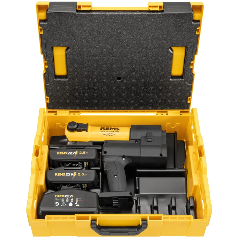 REMS - Akku-Press E 22V ACC Basic-Pack L-Boxx +Akku 2,5 Ah 576061 R220