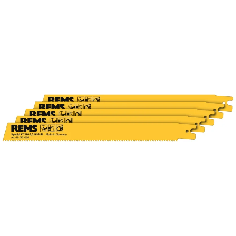 REMS - Spezialsägeblatt 6"/260-3,2, 5er-Pack 561008 R05