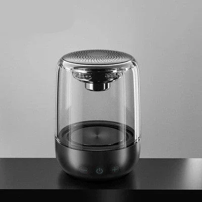 Sandsberg Lautsprecher Bluetooth Säule Drahtloser Bluetooth-Lautsprecher mit kraftvollem Bass und Radio sowie variabler Farb-LED-Beleuchtung.