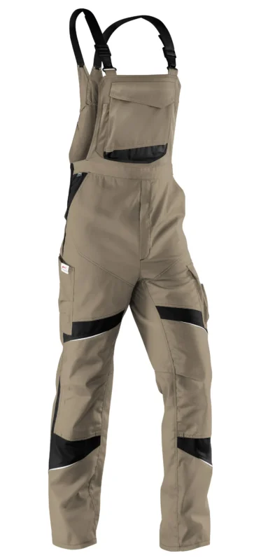 KÜBLER ACTIVIQ Latzhose PSA 2 3250 5365 sandbraun/schwarz