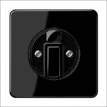 JUNG CD1541SW Bedienelement / Zentralplatte Schalterprogramm 67 mm