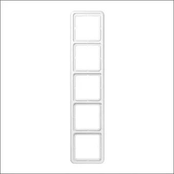JUNG CD585WUWW Abdeckrahmen Schalterprogramm 10 mm