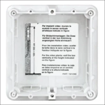 BTICINO BT350010 Montageelement fuer Tuerstation 117 mm