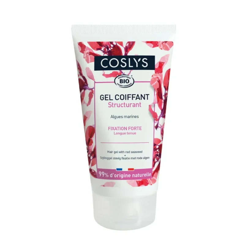 Gel fijador fuerte con algas rojas Coslys, 150 ml