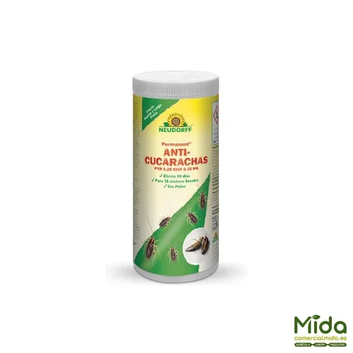 Neudorff Insecticida Permanent Anti-Cucarachas (Diat+Pir) 450 gr
