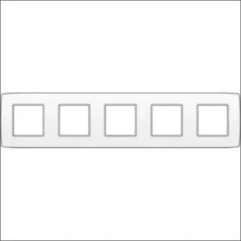 NIKO 111-76005 Abdeckrahmen Schalterprogramm 8 mm