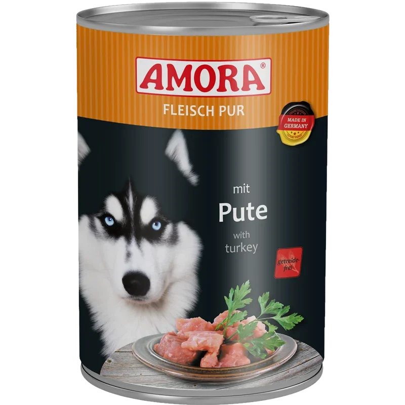 AMORA Fleisch Pur Adult Pute 400 g