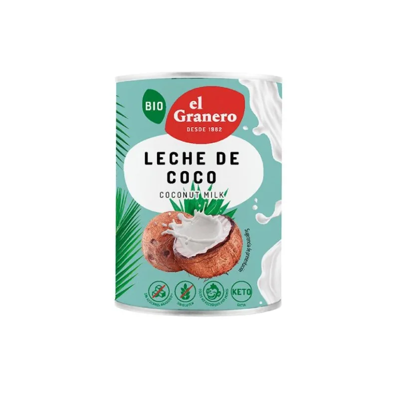 Leche de Coco BIO El Granero 400 ml