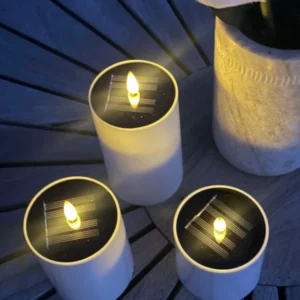 Solar Bellis Blockkerzen - Set aus 3 Stück