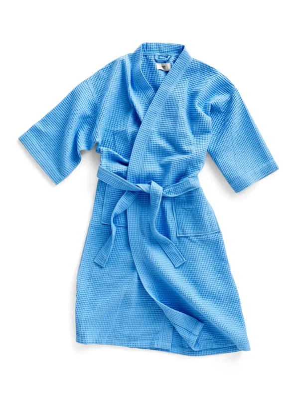 Waffle Bademantel, sky blue von HAY