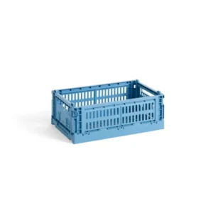 Colour crate S, sky blue von HAY