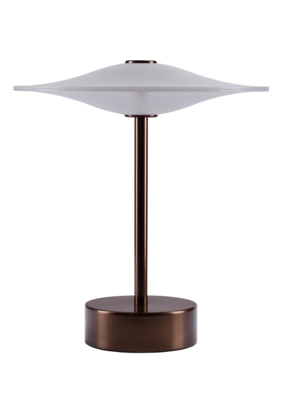 Sinus 22 Portable Tischleuchte, aged Bronze von Piet Hein