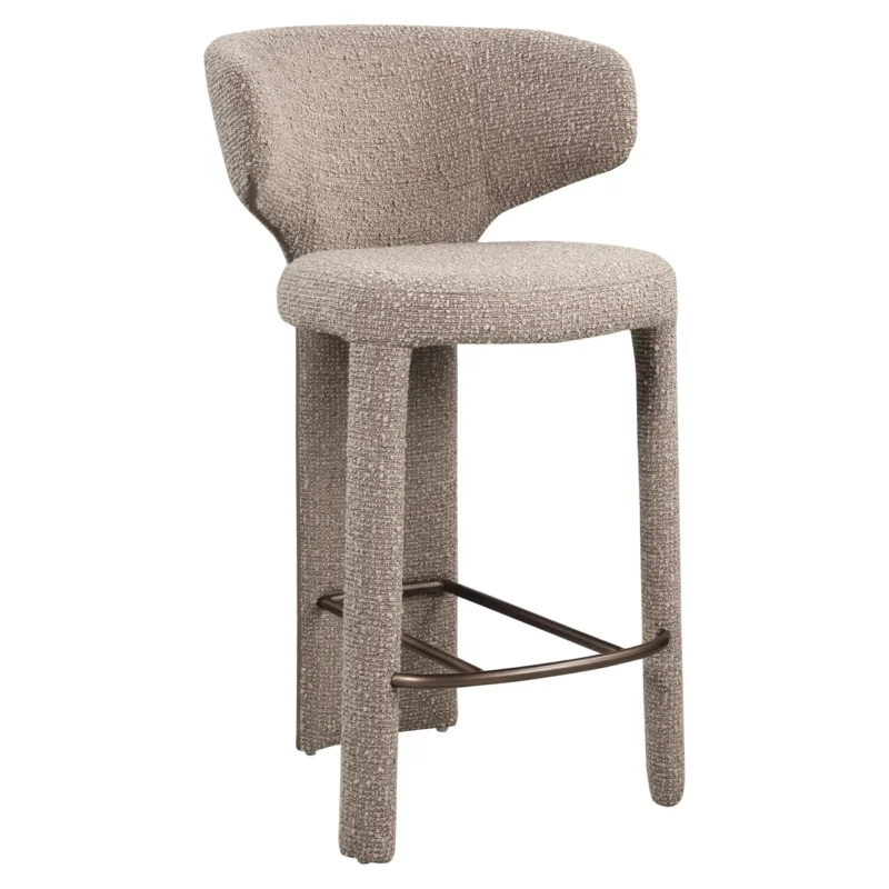 Richmond Interiors Barhocker Counterstuhl Viola | Mocca