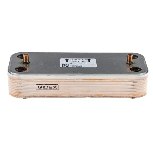 Intercambiador de placas para caldera Ariston 65116314