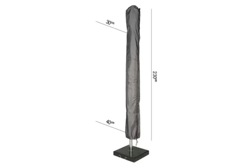 Parasolhoes 230(h) x 30-40 cm - Platinum AeroCover