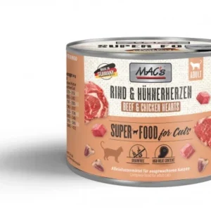Mac’s Cat Dosen Rind+Hühnerherzen