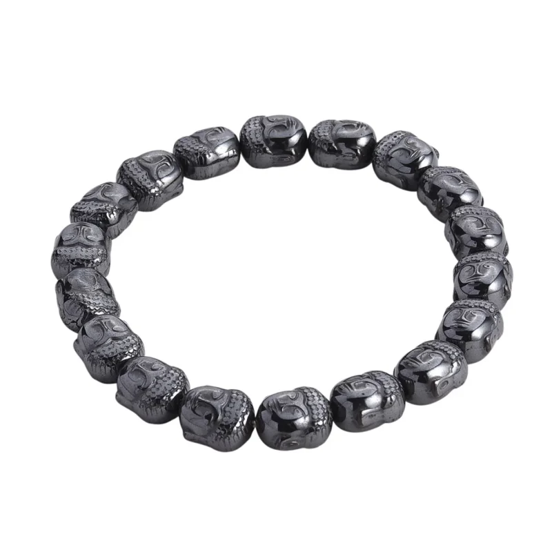 Hämatit Armband Flexibles (ca. 18-19 cm) ca. 166,50 ct.