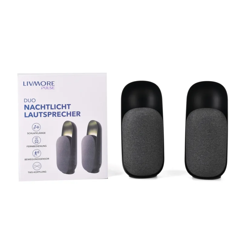 5in1 Aroma-Luftbefeuchter mit WLAN und Bluetooth, Lautsprecher, Nachtlicht und Fernbedienung