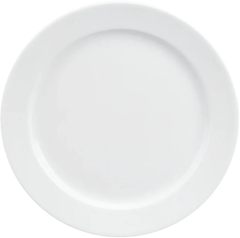 BHS tabletop AG Teller flach rund 19cm aus Porzellan für die Gastronomie