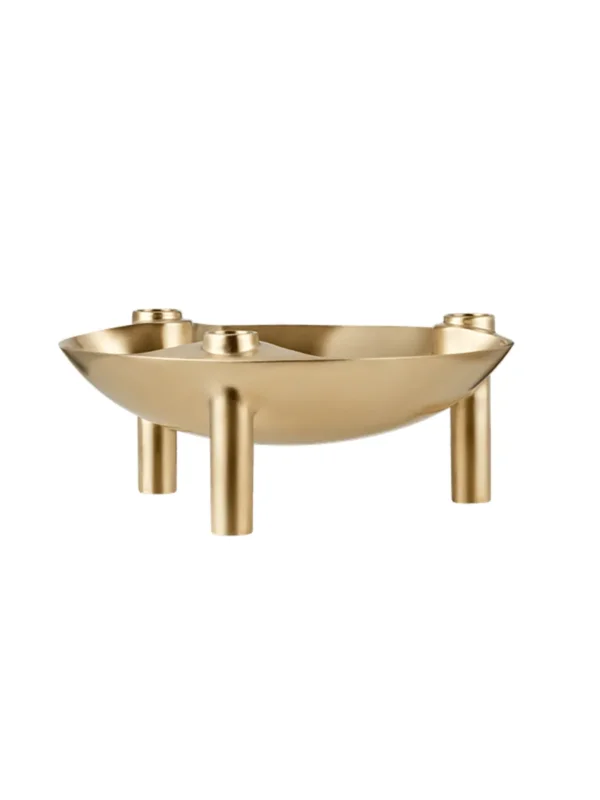 STOFF Nagel Schale, gebürstetes Messing von STOFF Nagel