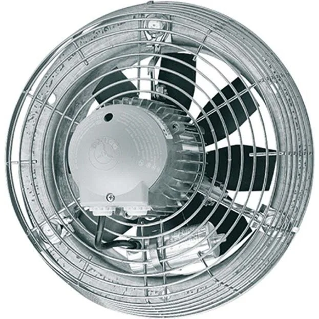 Maico - Wandventilator für Industrie und Gewerbe Axial-Wandventilator DZS 40/8 B Stahlwandring DN 400