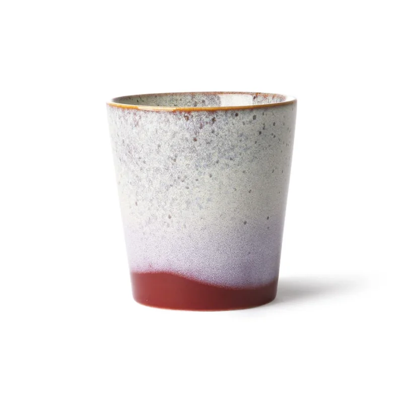 HKliving 70's Ceramics Frost Mug – Kaffeebecher Steinzeug