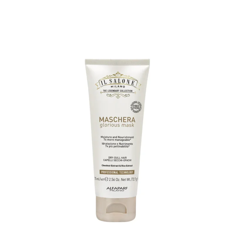 Il Salone Milano Glorious Mask 75ml - maschera per capelli secchi e spenti [all]