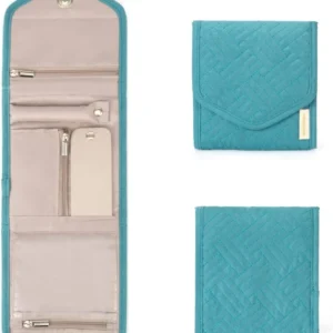 Schmuck Organizer Tasche für Reise - Schmuckaufbewahrung, Mini Grün