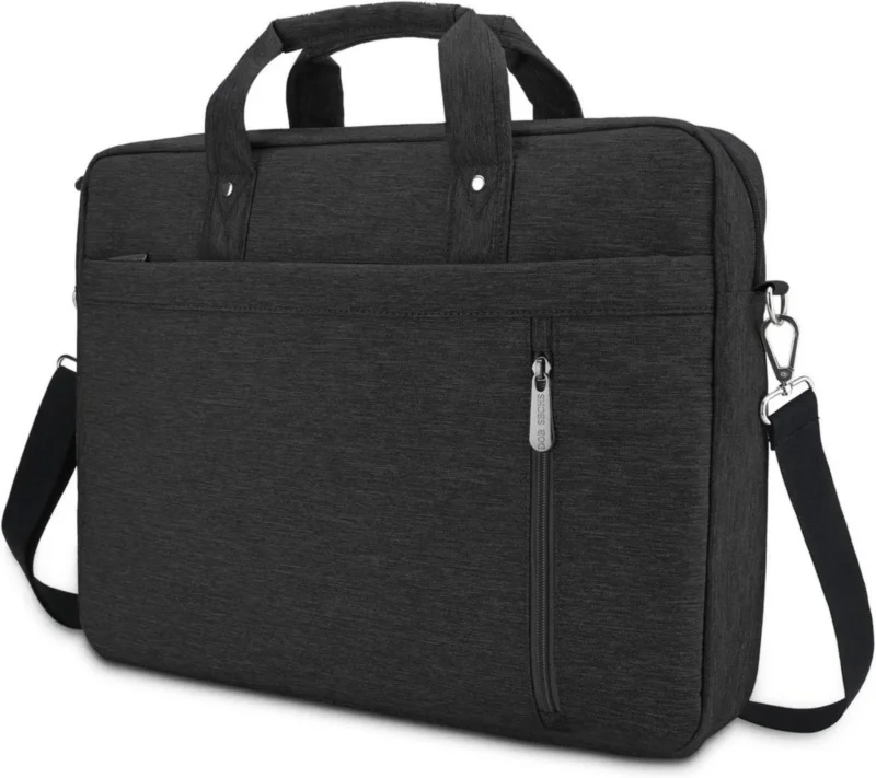 Laptoptasche 17-17,3 Zoll Aktentasche Notebooktasche Schwarz