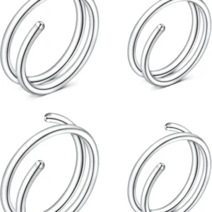 20G Fake Nasenpiercing Chirurgenstahl Nasenring Hoop 8mm