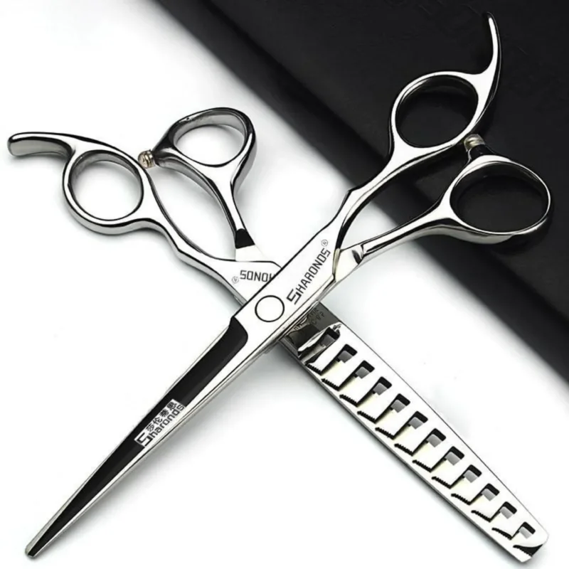 Professionelle Haarschneidemaschine Set mit Friseurschere (6,5-7,5 Zoll)