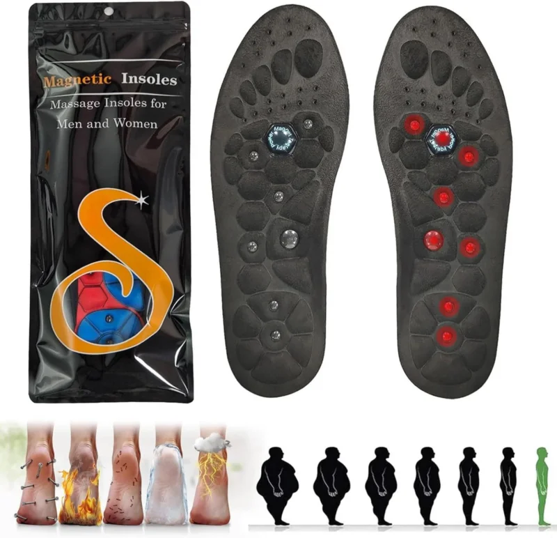 Magnetische Einlegesohlen Akupunktur Reflexzonenmassage