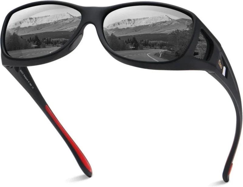 Polarisierte Sonnenbrille UV400 Schutz für Brillenträger<bitscher