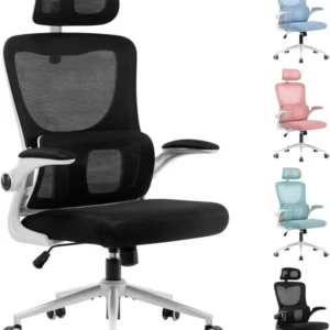 Ergonomischer Bürostuhl mit Kopfstütze und