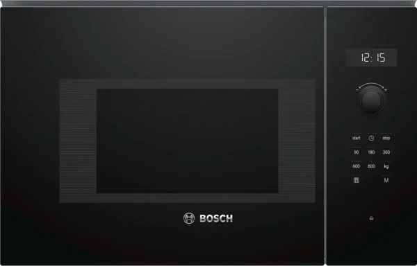 Bosch Einbau-Mikrowelle Serie 6 vulkan schwarz, BFL524MB0