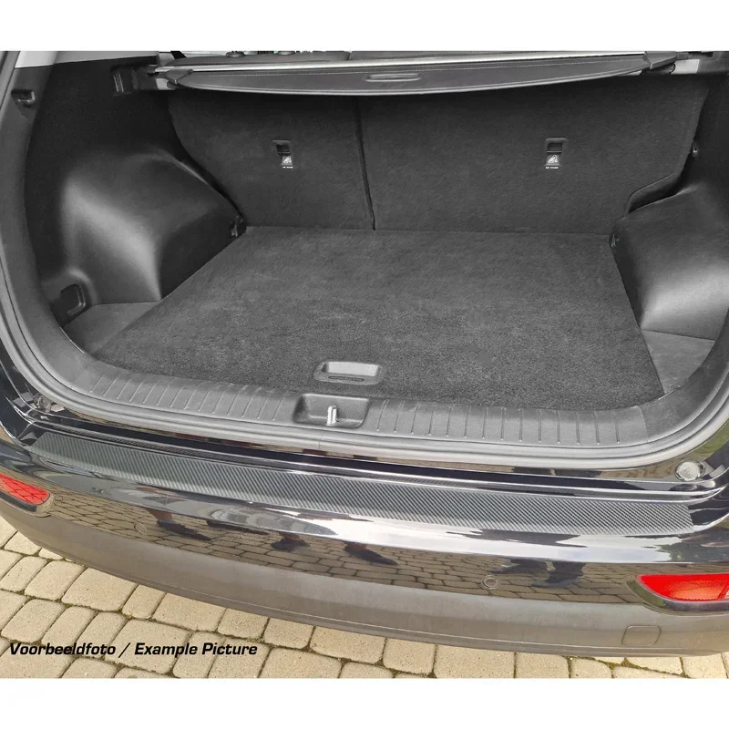 MAX6, Maßgeschneiderte Heckstoßstangenschutzfolie, Passt für Audi A4 (B8) Avant S-Line 2012-2015, Carbon-Optik