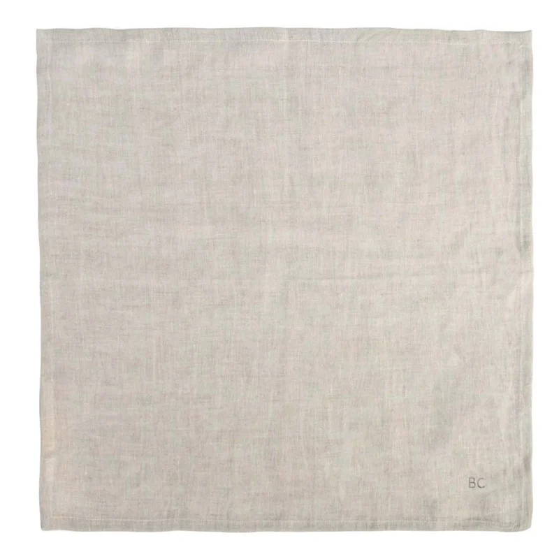 Bastion Collections - Stoffserviette Leinen 50x50 cm