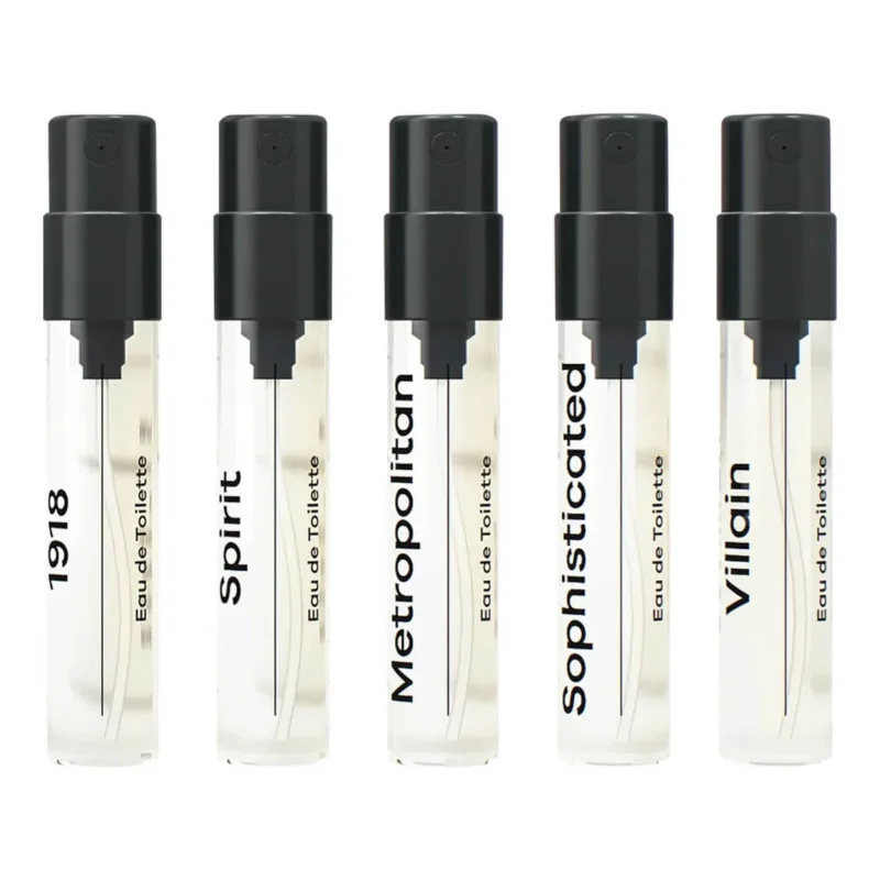 Eau de Toilette Probenpackung, 5 x 2 ml.