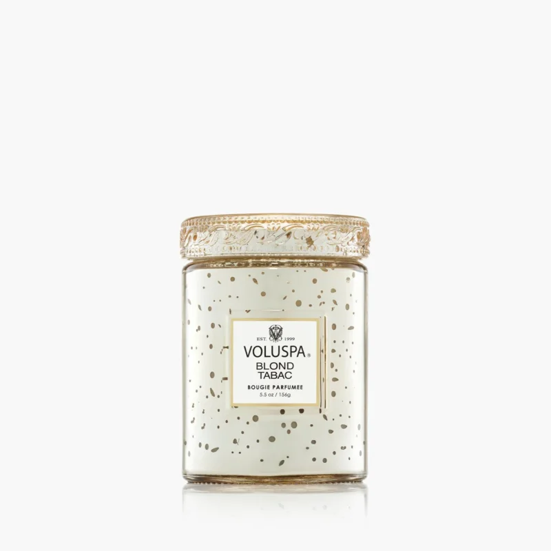 Voluspa Duftkerze Blond Tabac Vermeil Collection | Small Jar