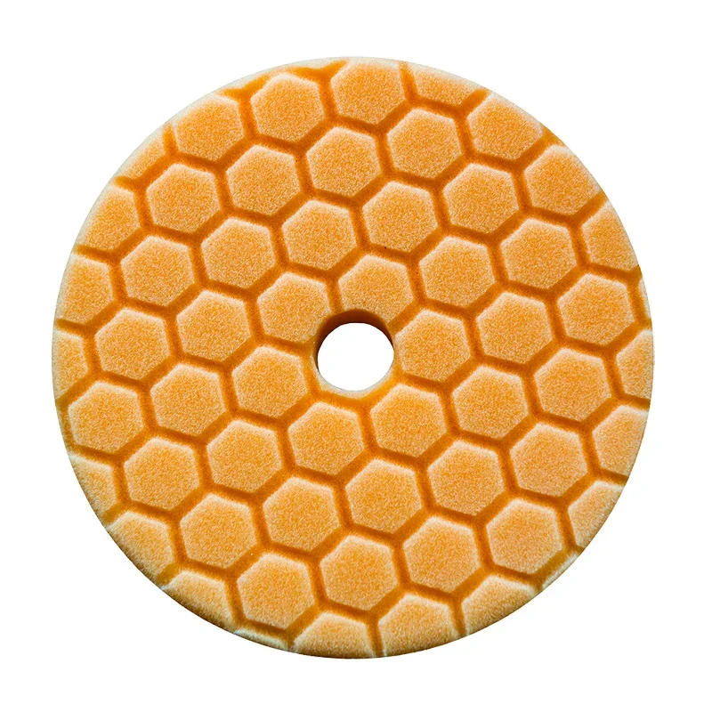 Chemical Guys Hex-Logic Quantum Medium-Heavy Cutting Pad Orange (5.5 Inch)