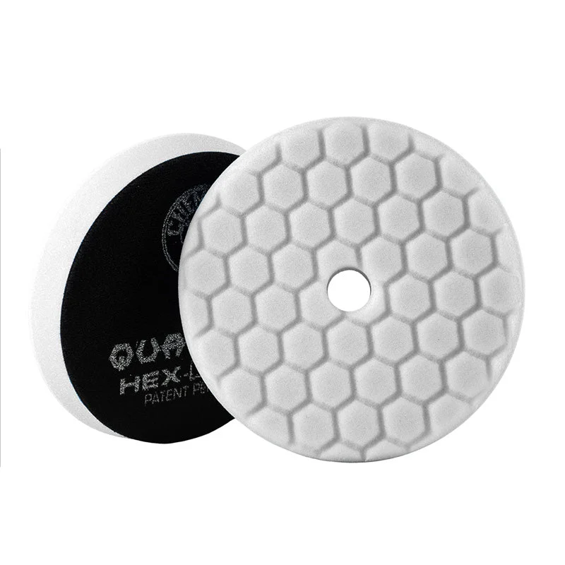 Chemical Guys Hex-Logic Quantum Light-Medium Polishing Pad Weiß (5.5 Inch)
