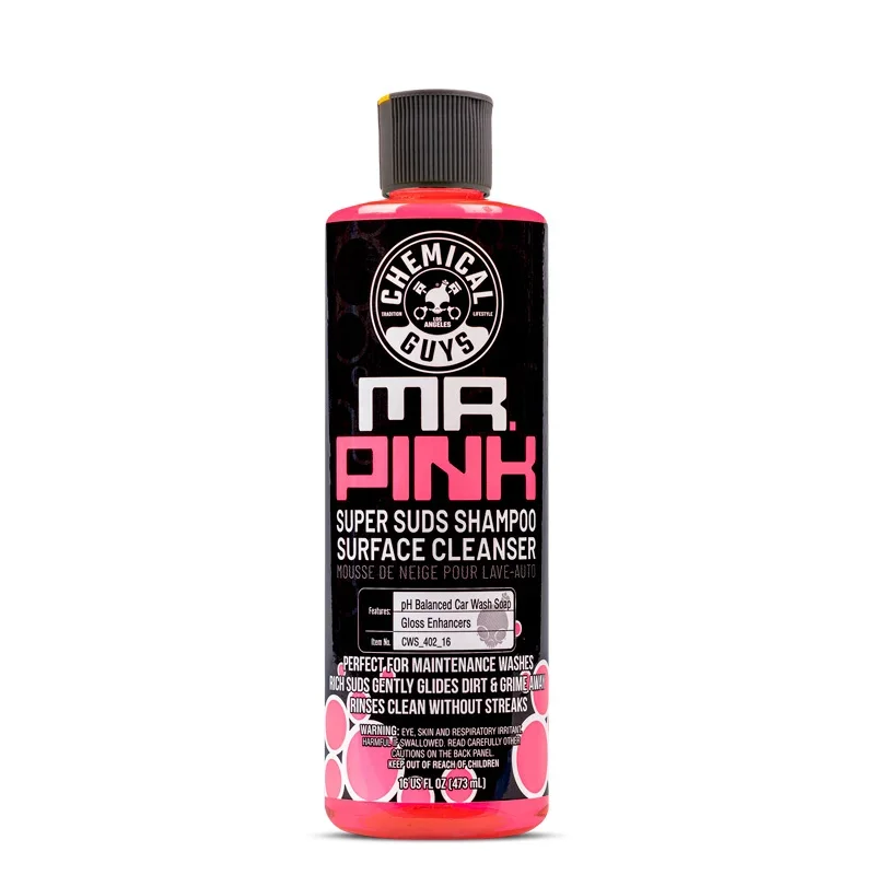Chemical Guys Mr. Pink Super Suds Shampoo & Überlegene Oberflächenreinigung Seife (473ml)