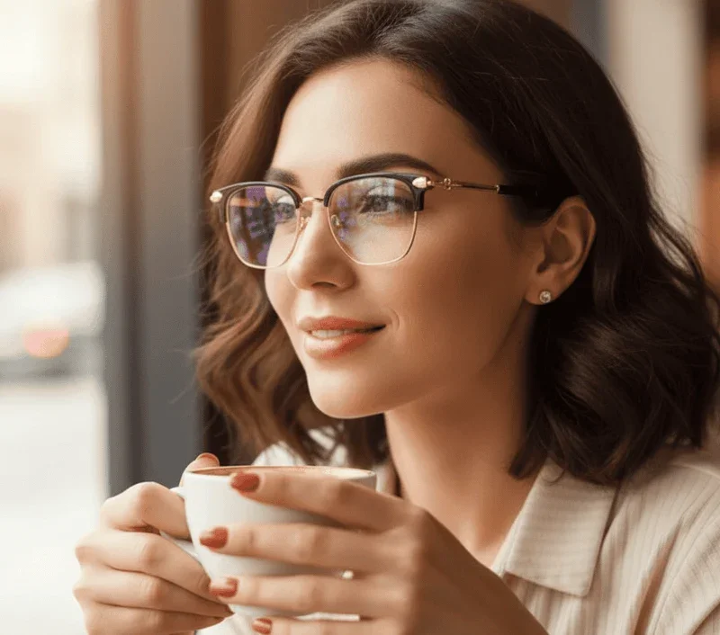 Ultraleichte Lesebrille mit Blaulichtfilter